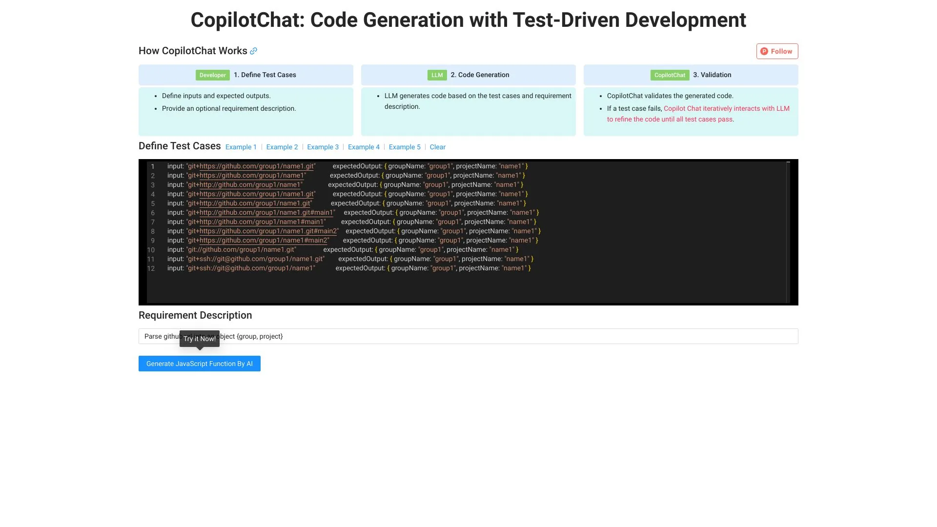CopilotChat screenshot