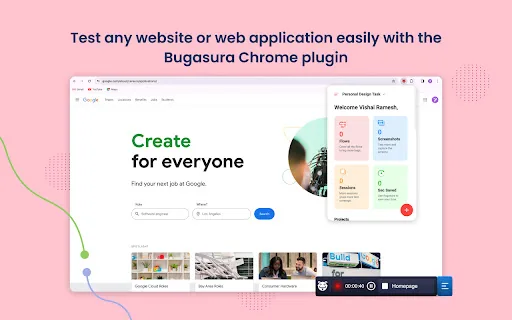 Bugasura screenshot