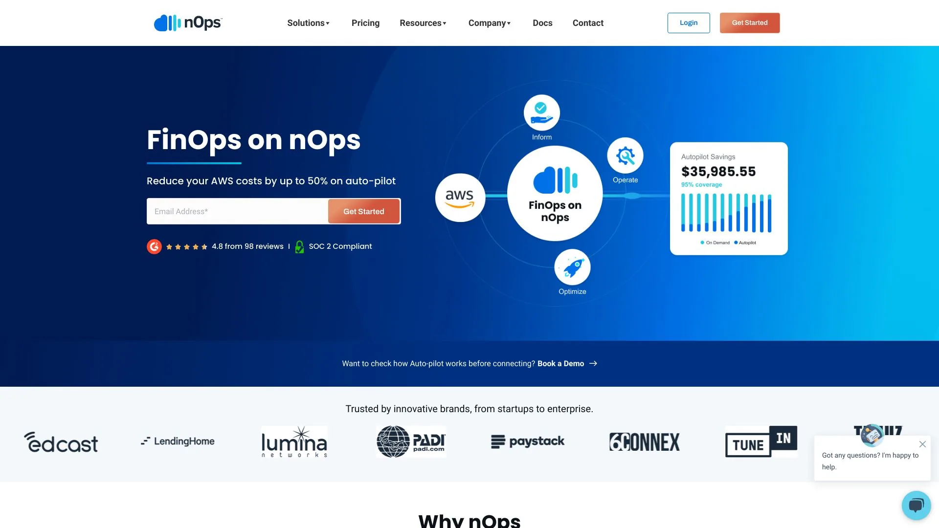 nOps screenshot