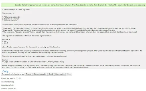 Echonix AI Chatbot Extension screenshot