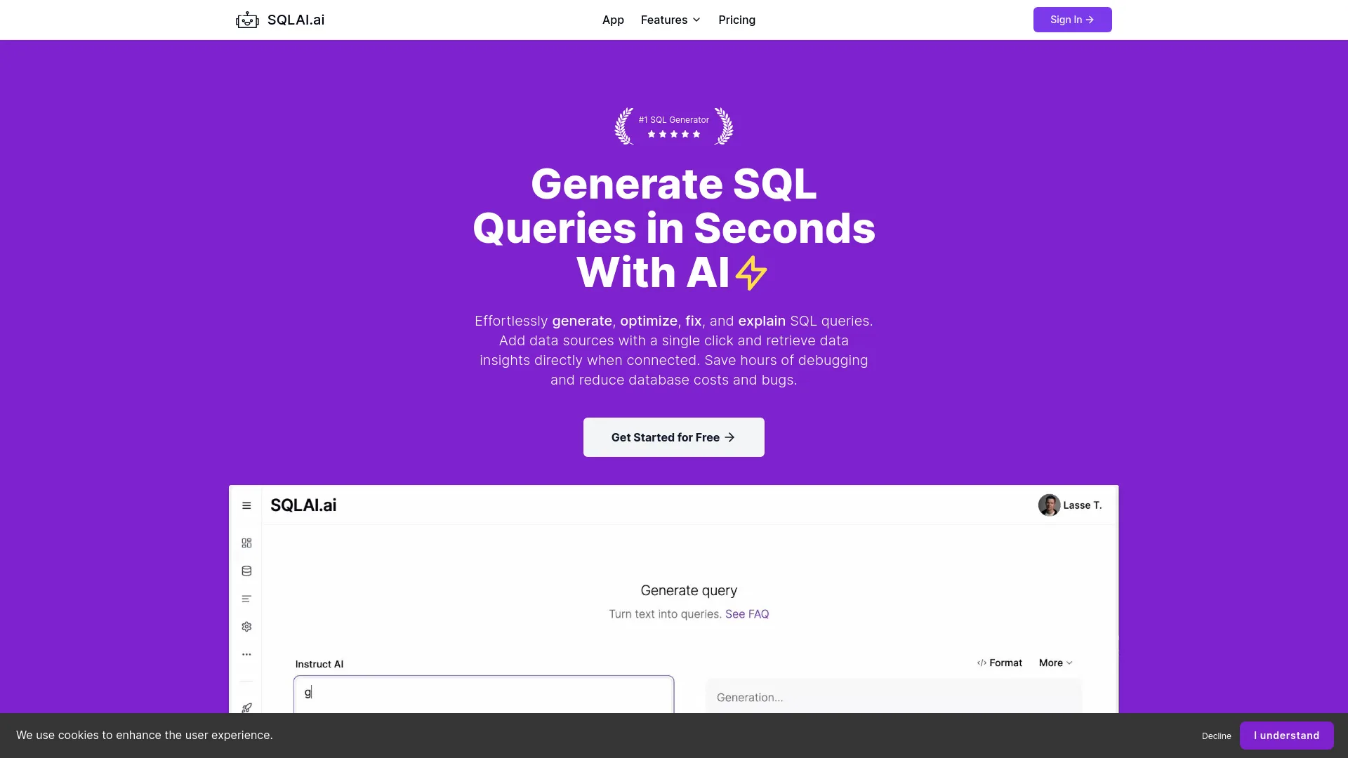 SQLAI.ai screenshot