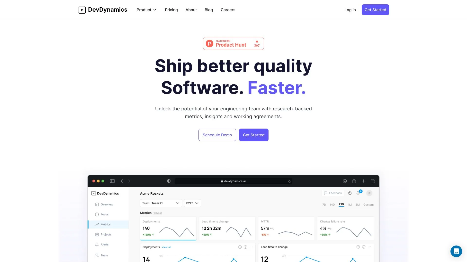 DevDynamics screenshot