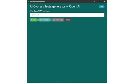 Cypress Session Recorder screenshot