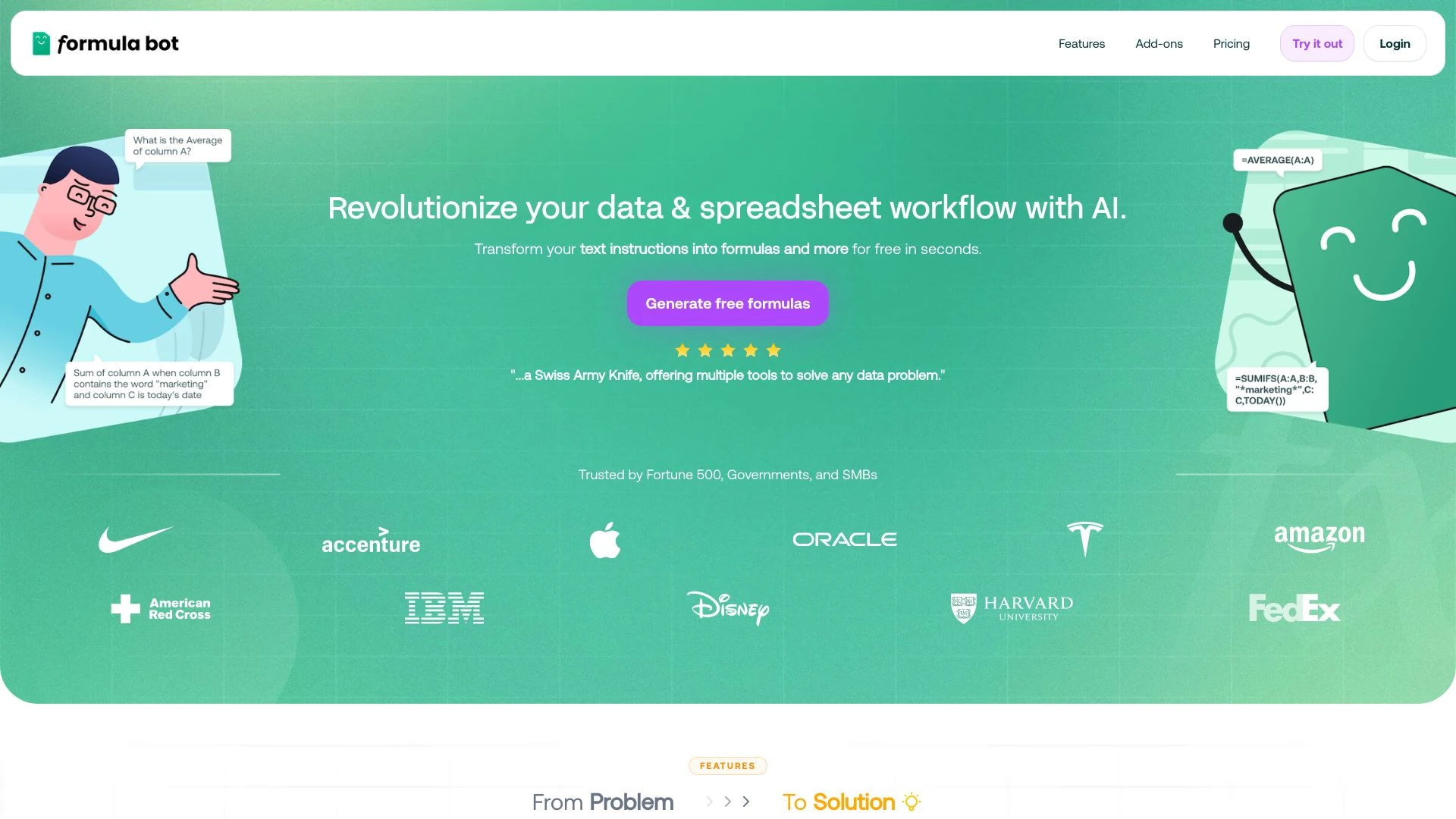 Formula Bot - AI Data Analyst screenshot