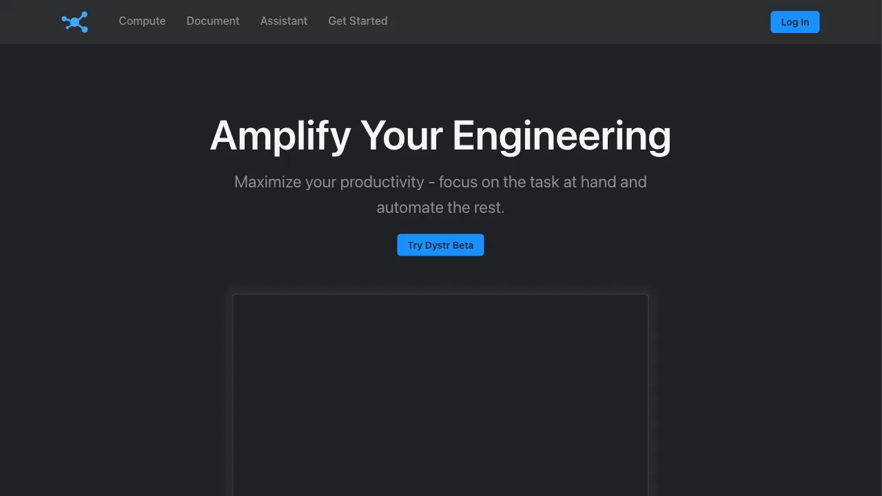 Dystr - AI-Powered Analytics screenshot
