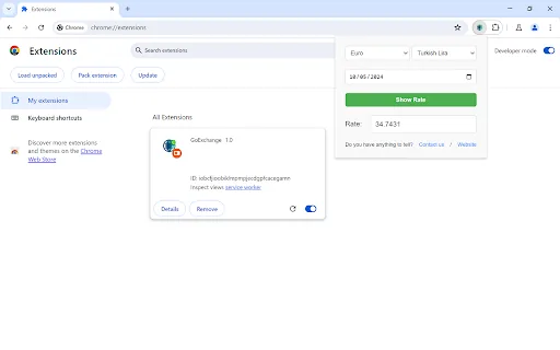 GoExchange screenshot