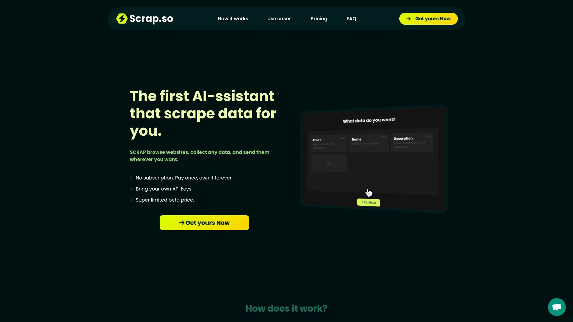 Scrap.so screenshot