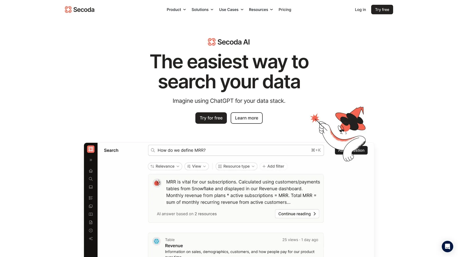Secoda screenshot