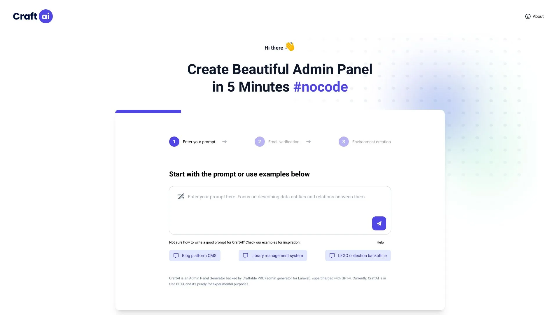 Craftable PRO - Laravel CRUD Generator screenshot