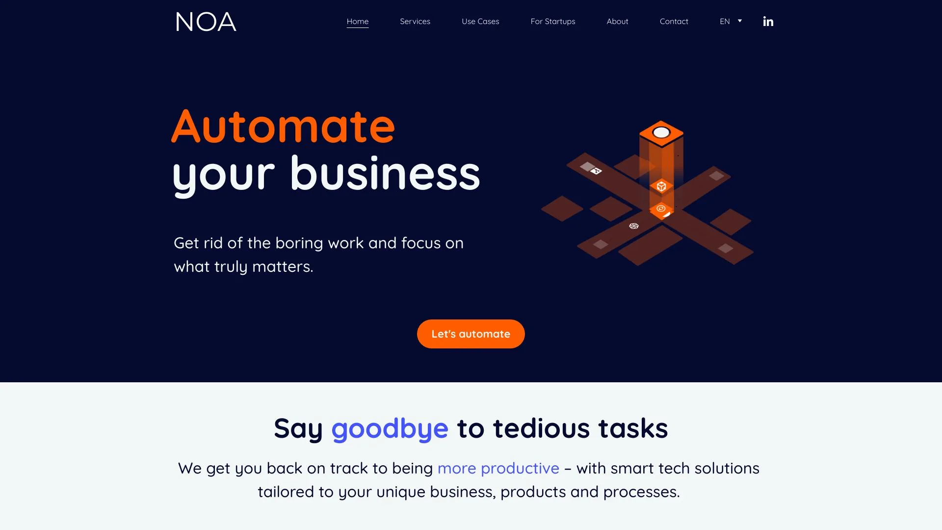 NOA Business Automation screenshot
