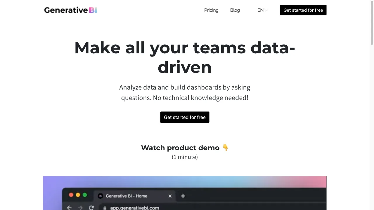 DataInsights screenshot