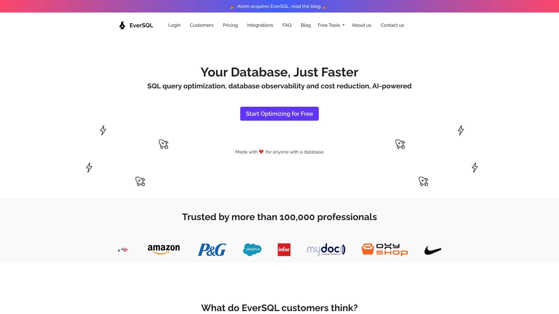 EverSQL screenshot