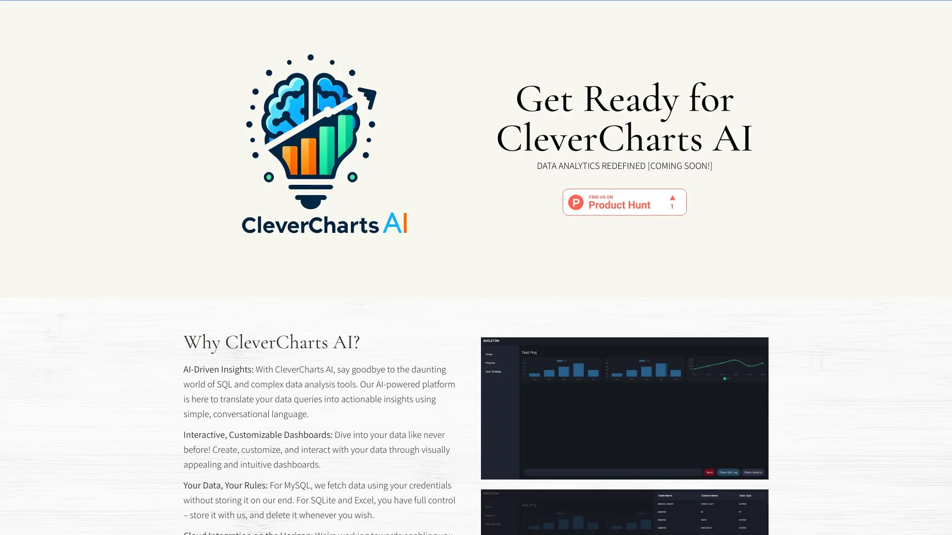 CleverCharts AI screenshot