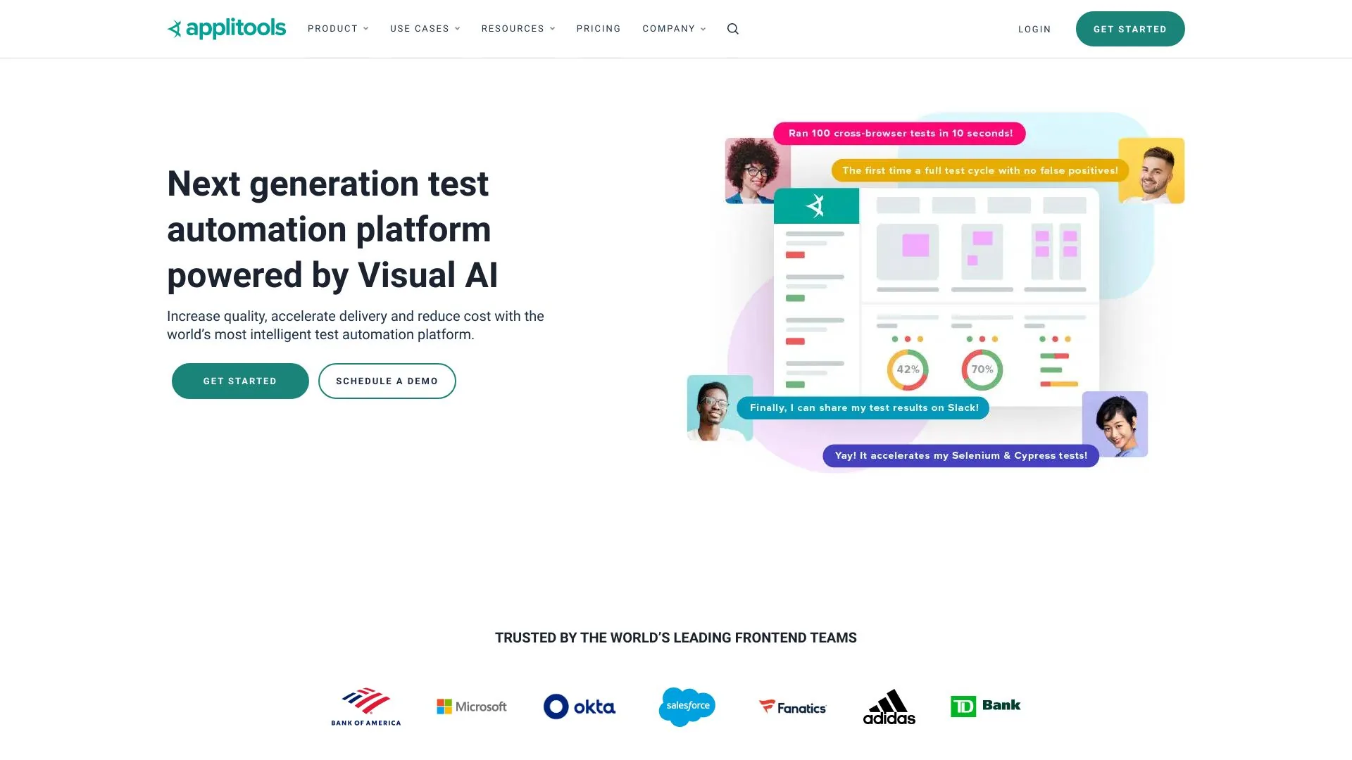 Applitools screenshot