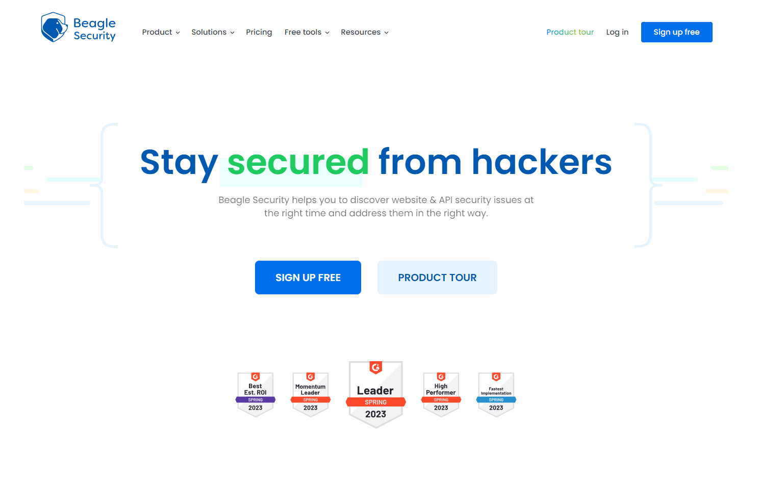 Beagle Security screenshot