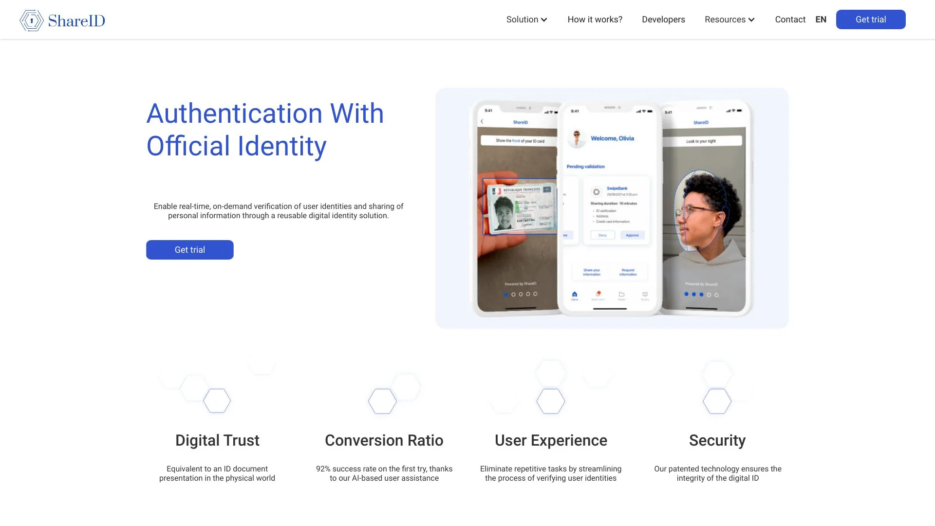 ShareID screenshot