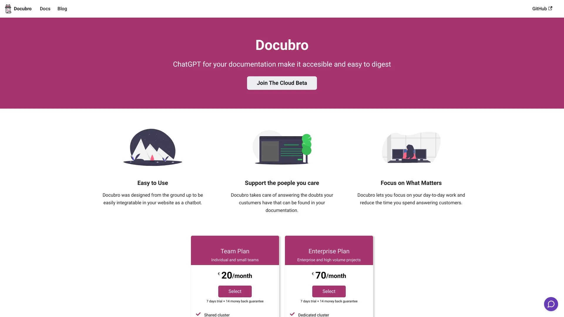 Docubro screenshot