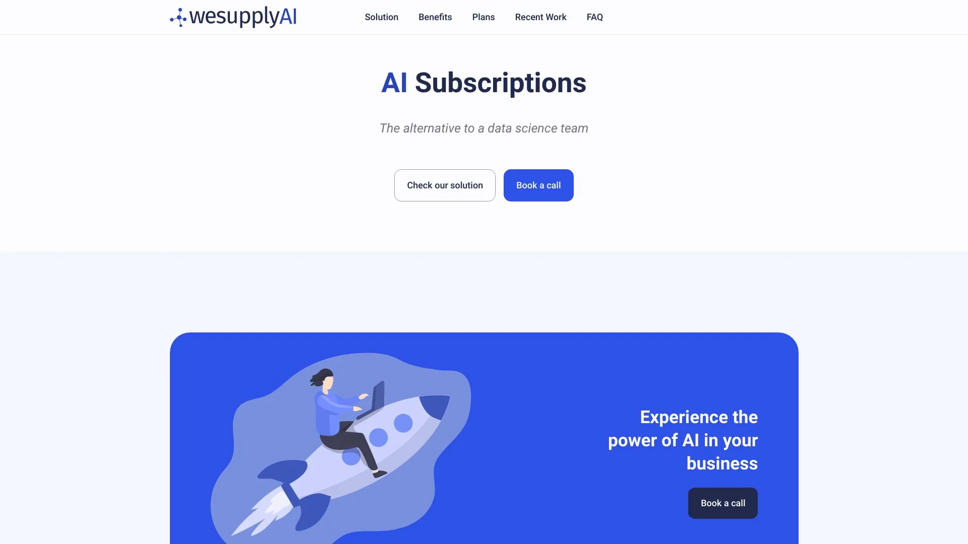 WeSupplyAI screenshot