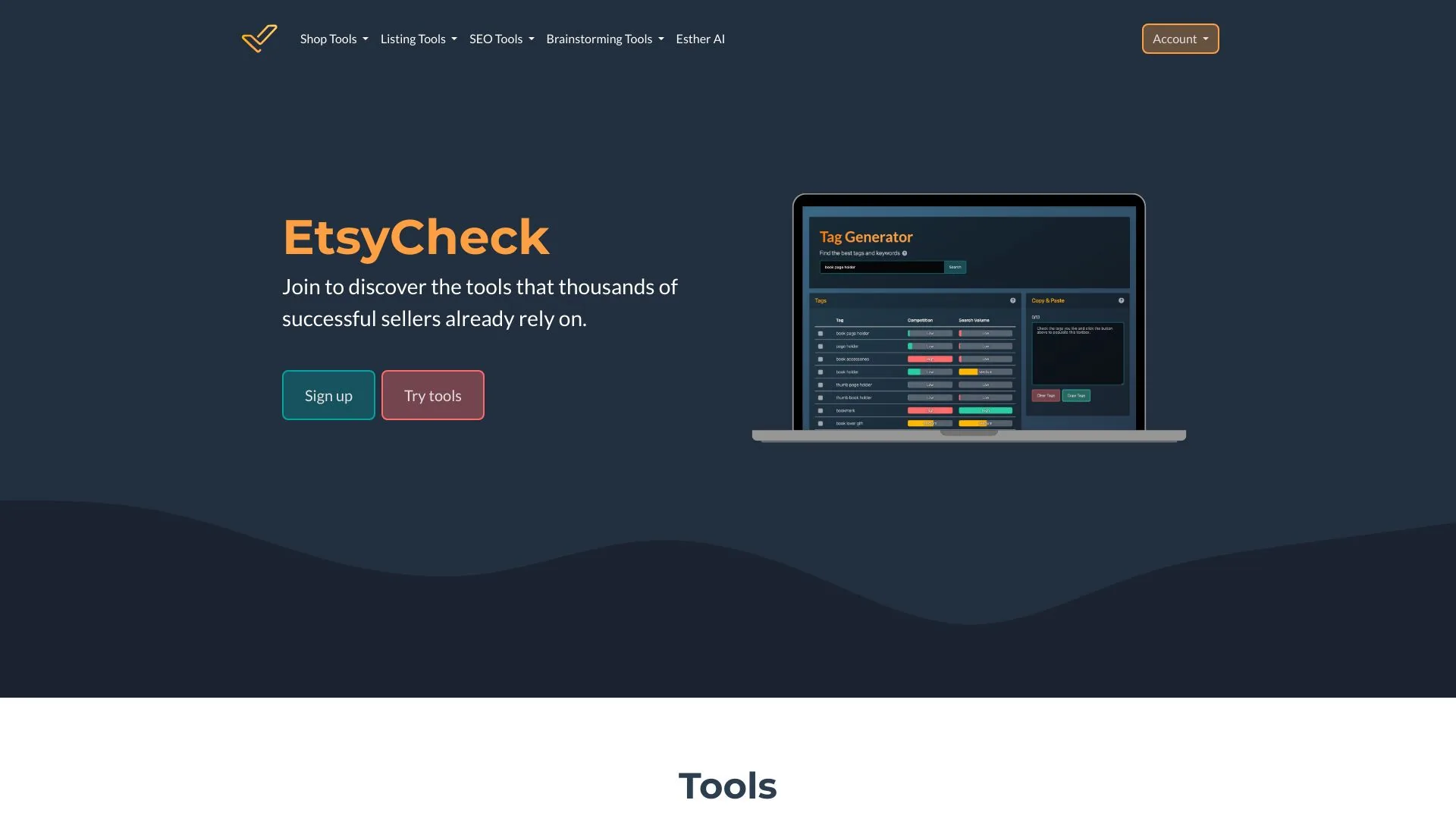 EtsyCheck screenshot