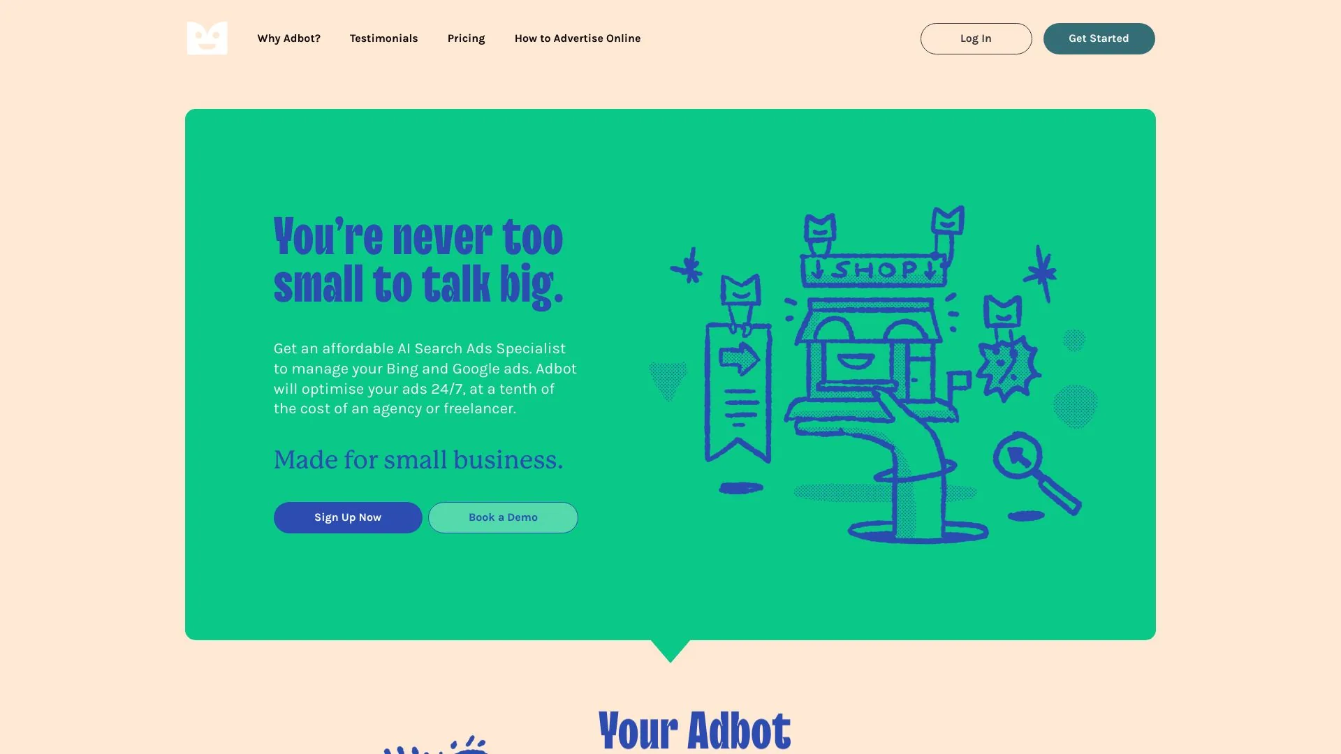 Adbot screenshot