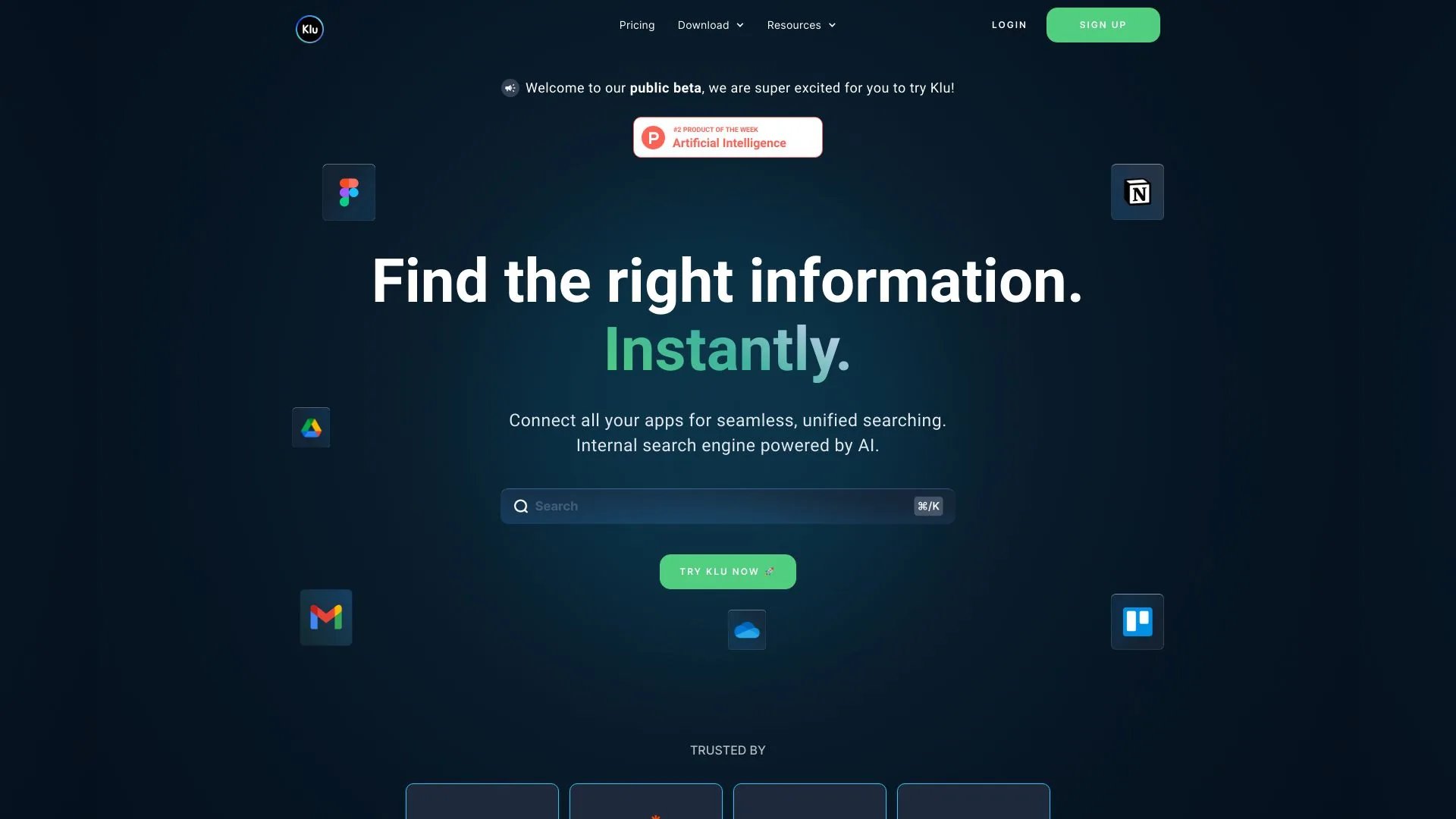 Klu screenshot