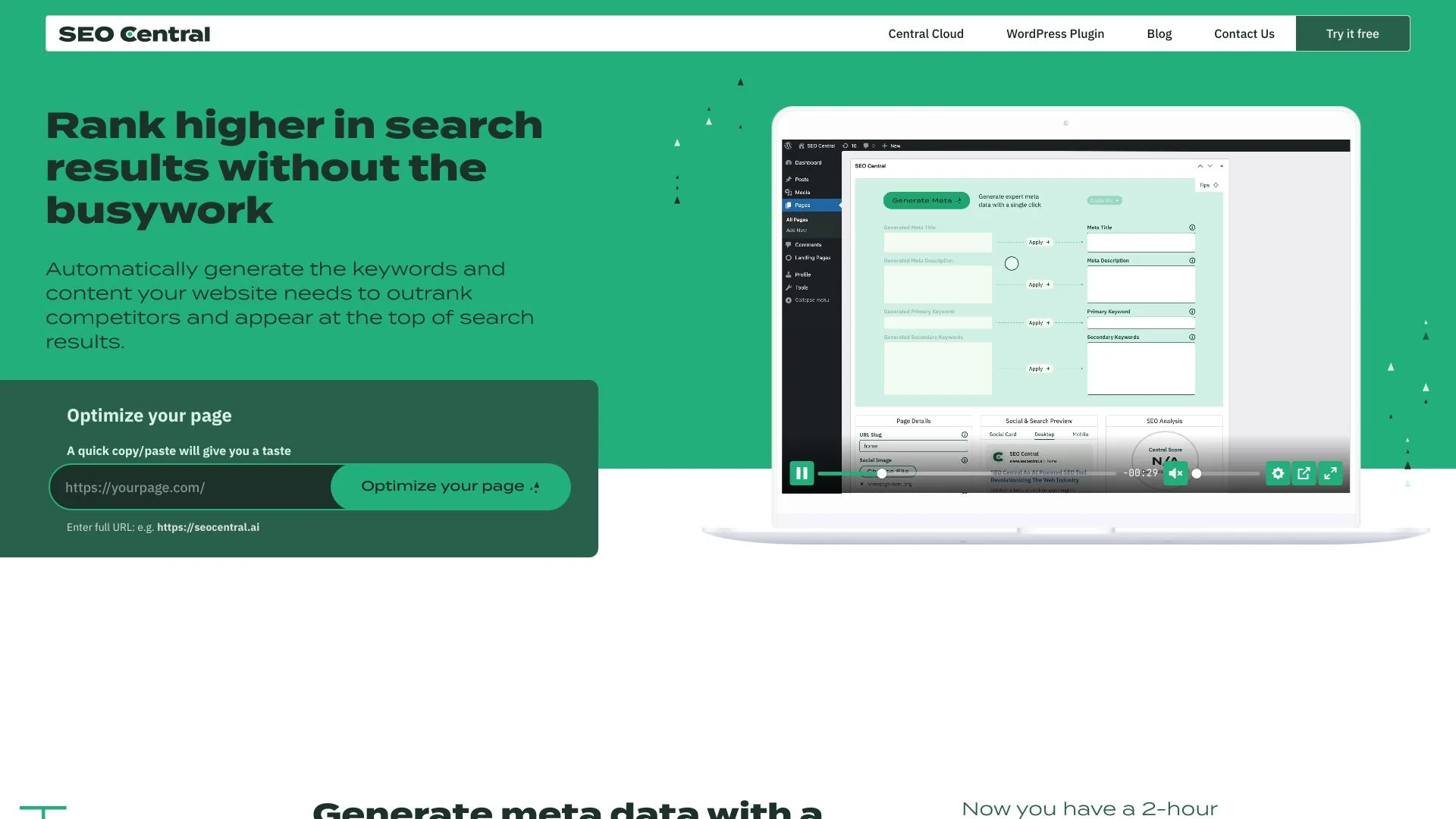 SEO Central screenshot