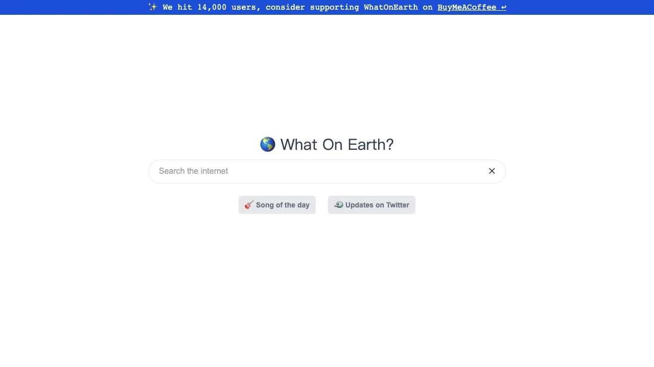 What on Earth? screenshot