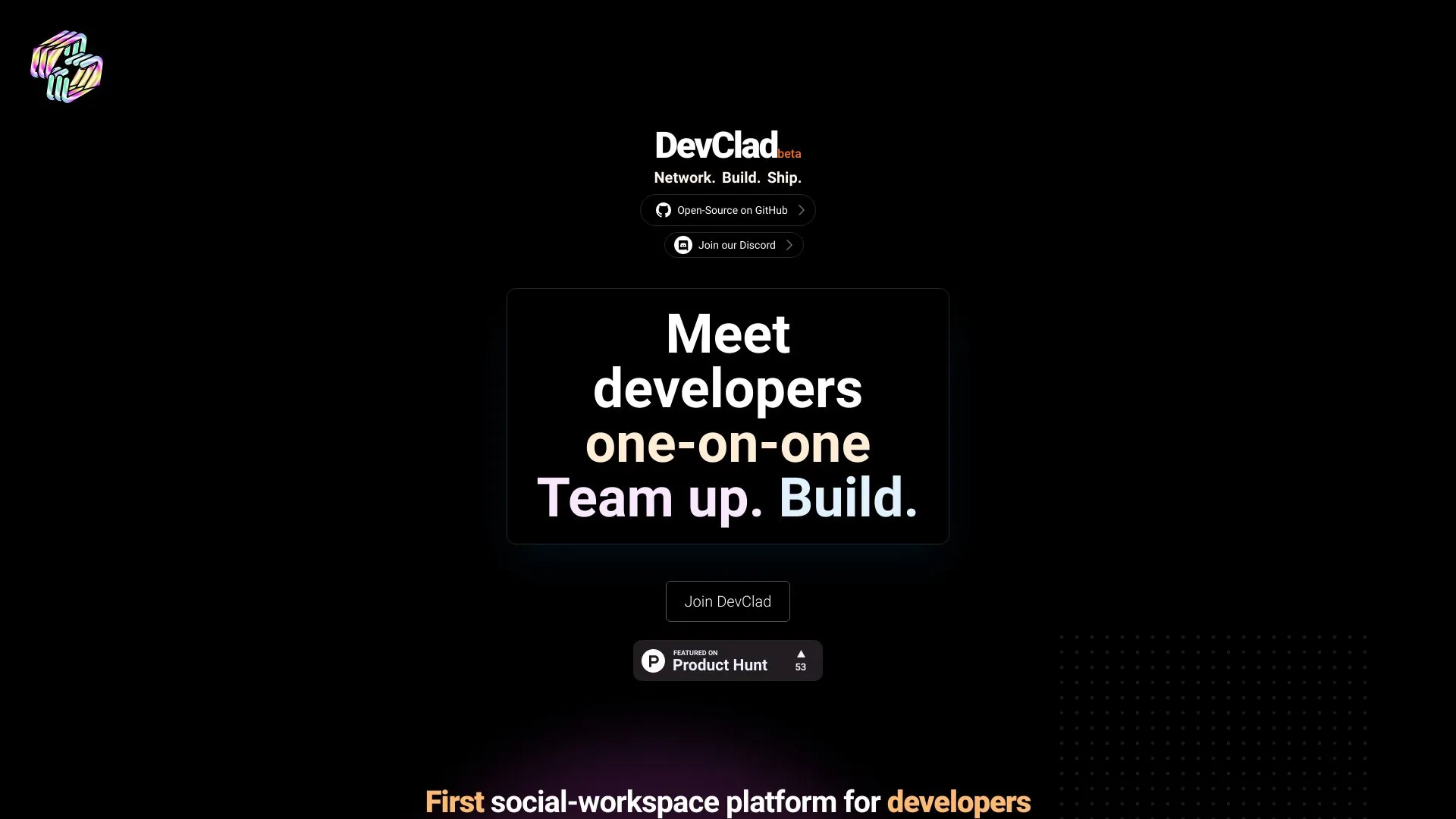 DevClad screenshot