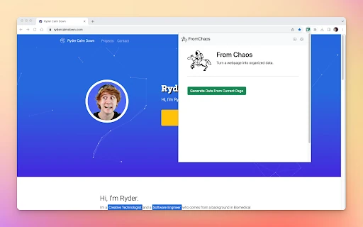 From Chaos screenshot