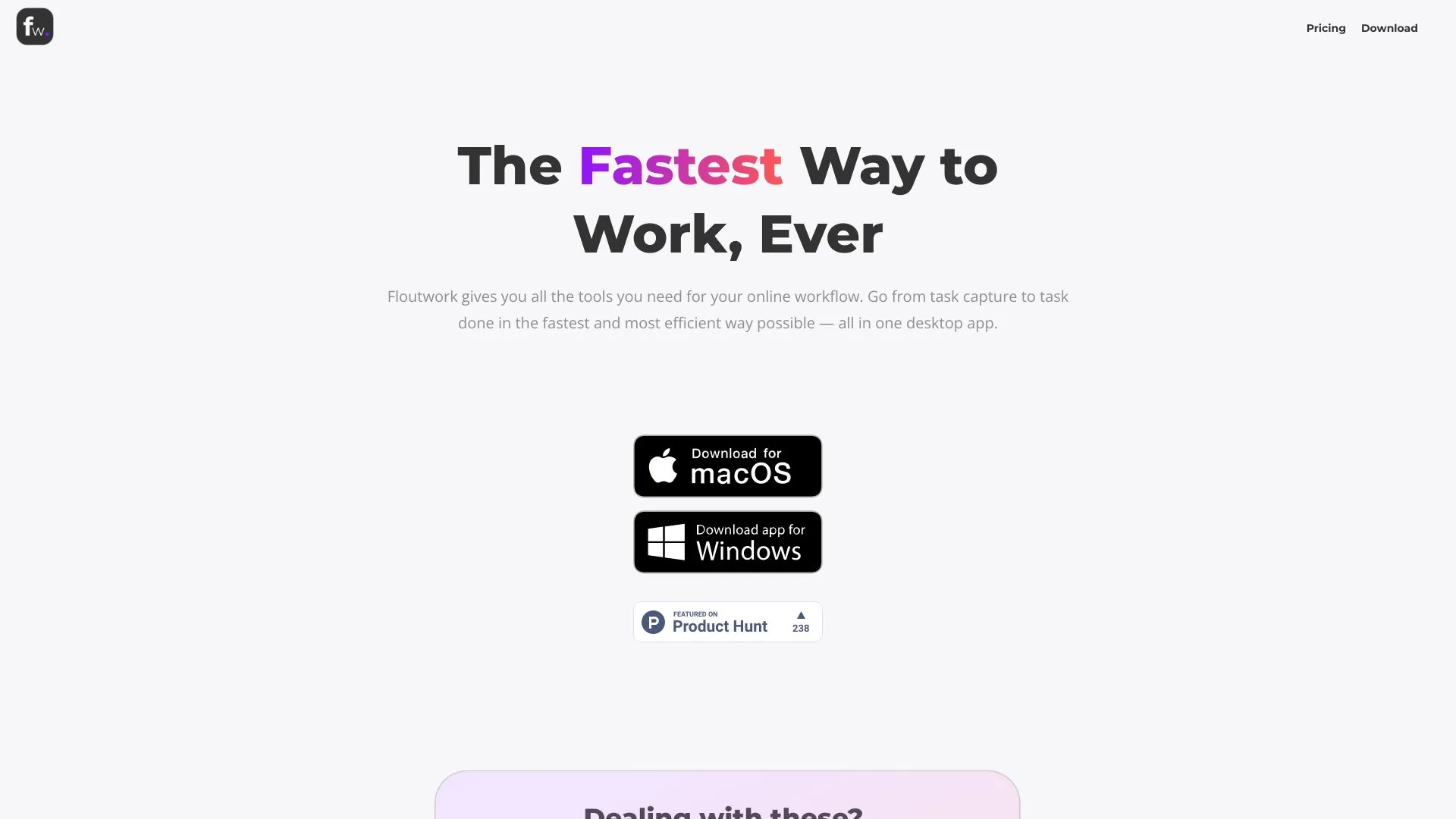 Floutwork screenshot