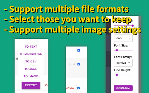 ChatGPT Exporter screenshot