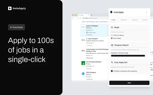 InstaApply screenshot