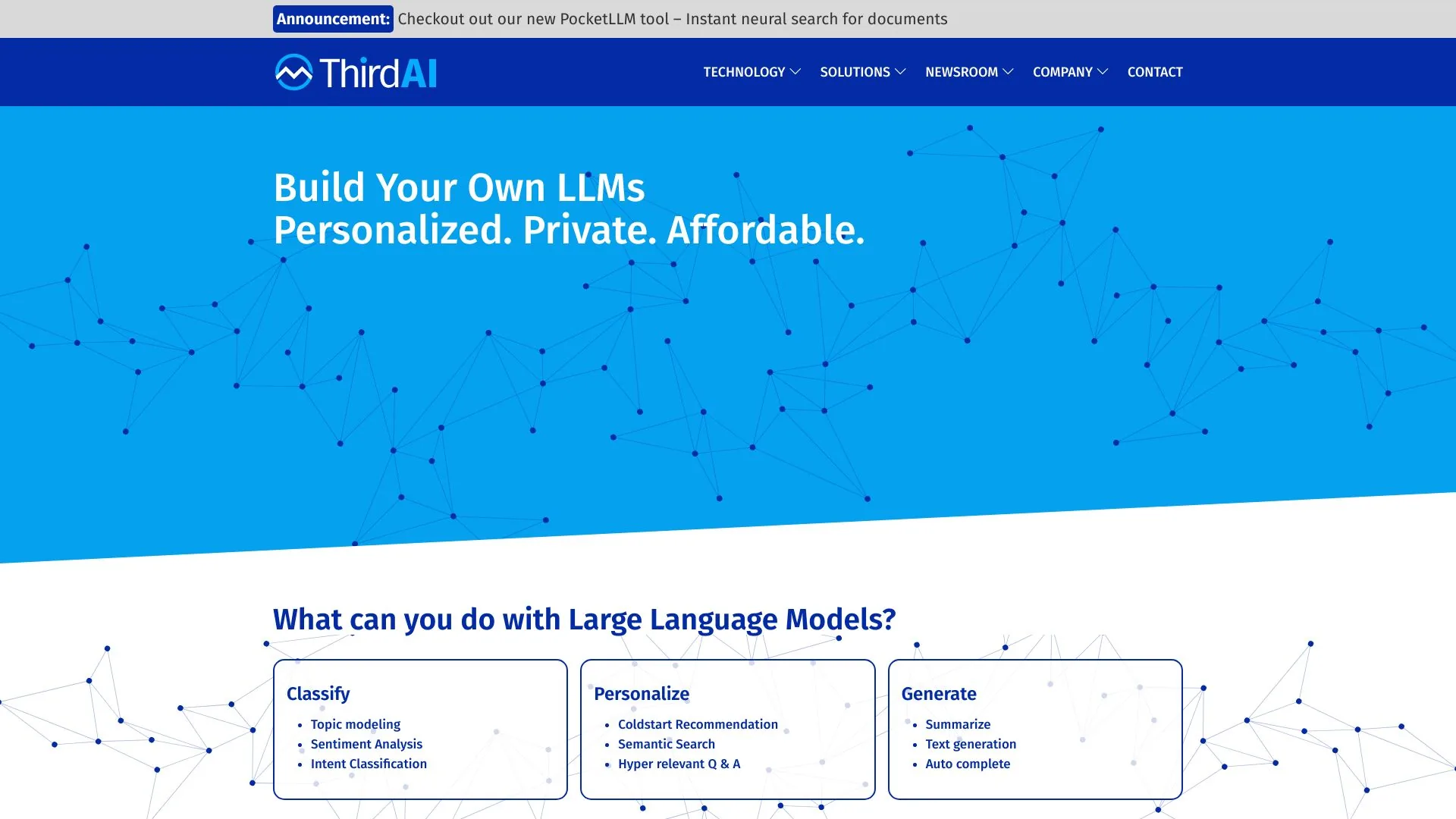 ThirdAI - Making AI accessible to everyone screenshot