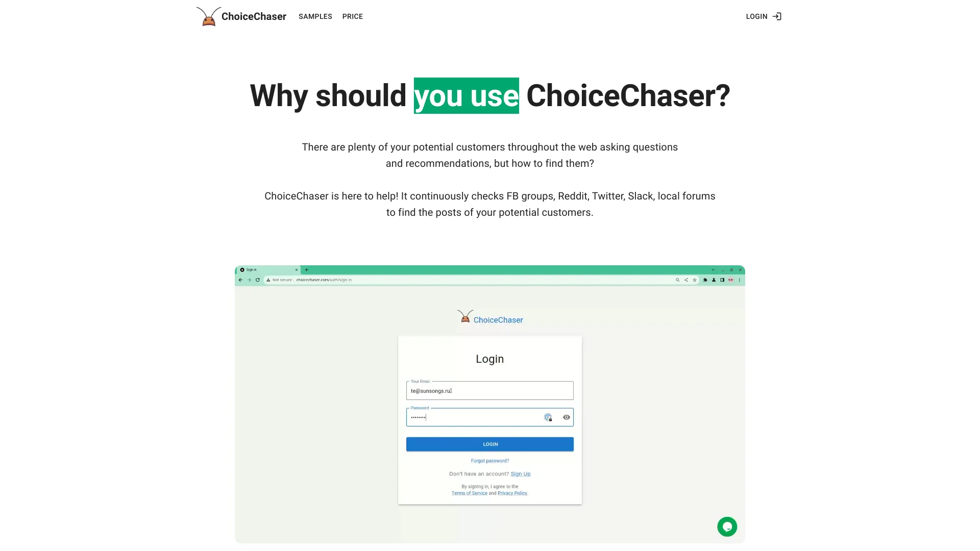 Choice Chaser screenshot