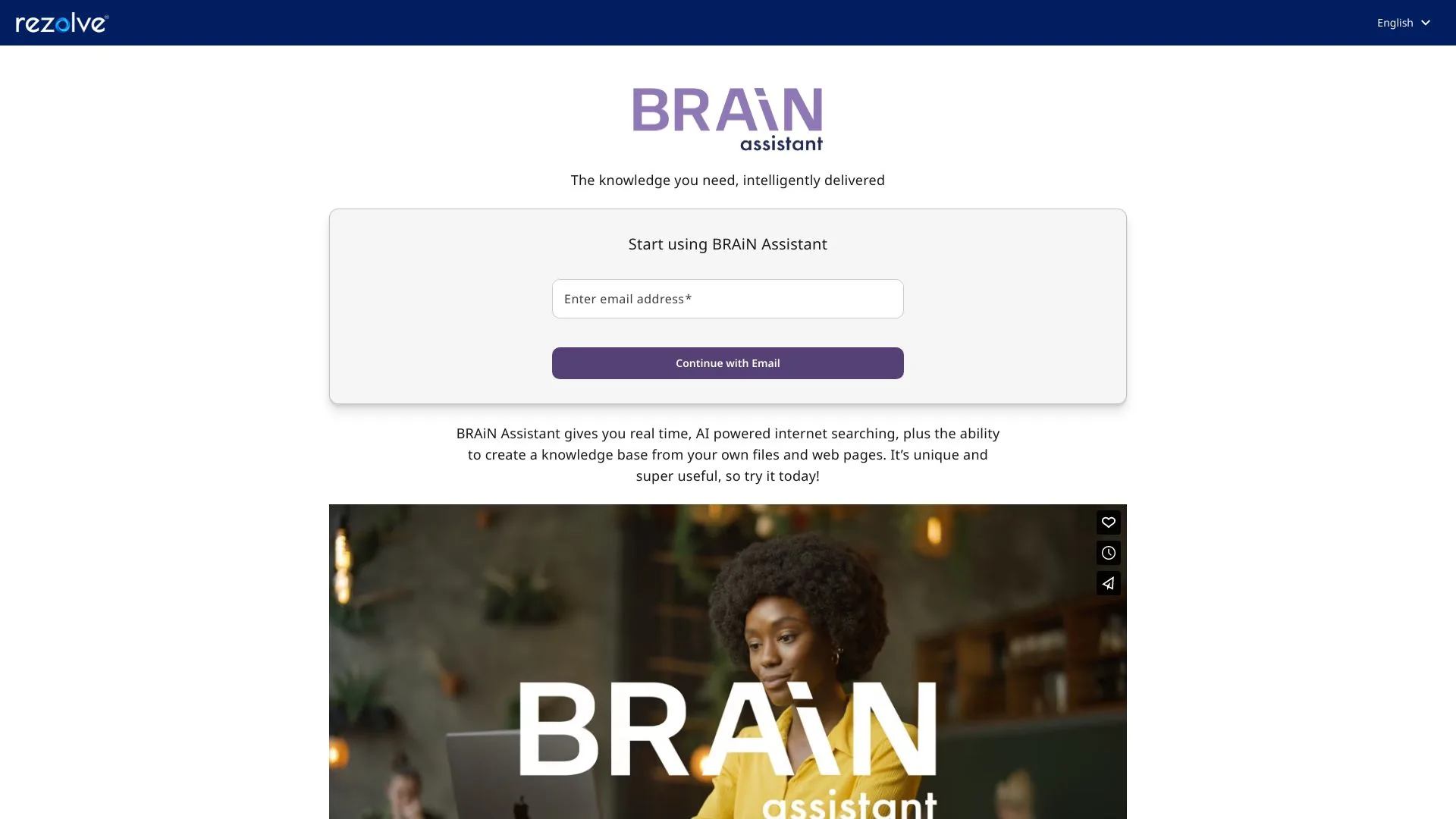 BRAiN Assistant screenshot