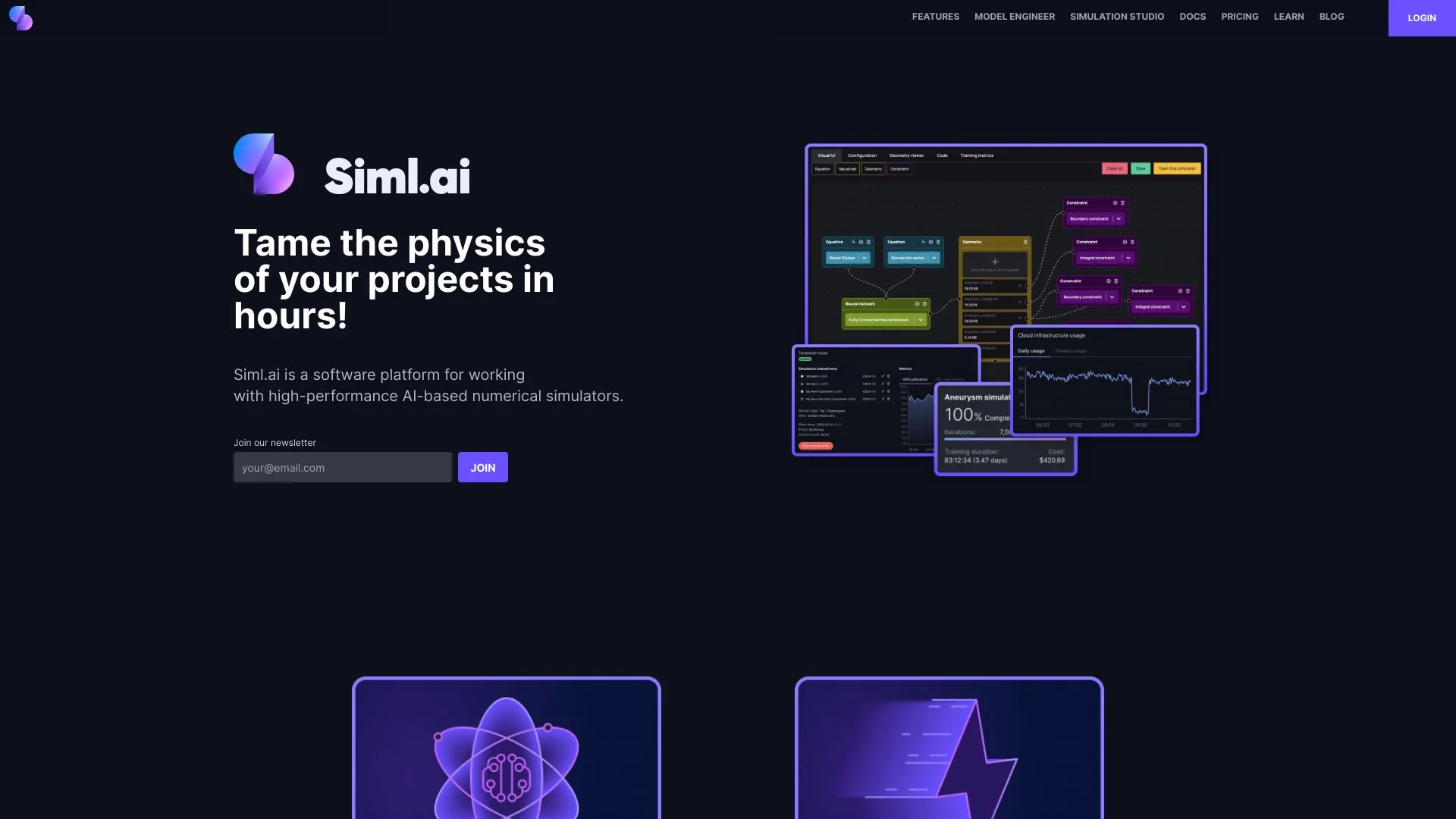 Siml.ai screenshot