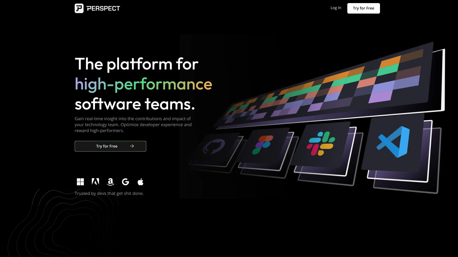Perspect screenshot