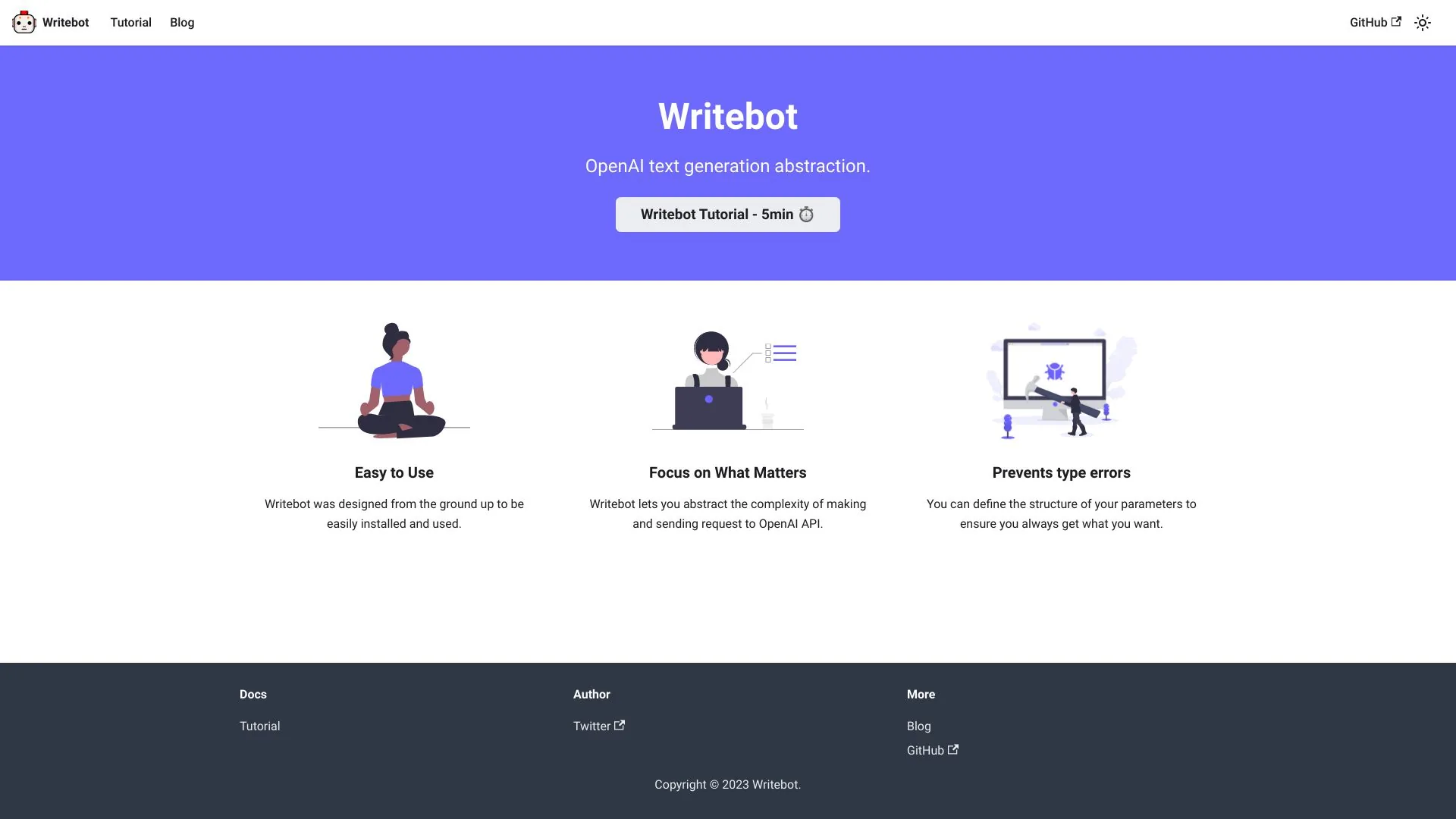 Writebot screenshot