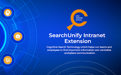 Intranet Search Extension screenshot