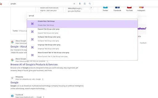 Typee - A Browser Command Line screenshot