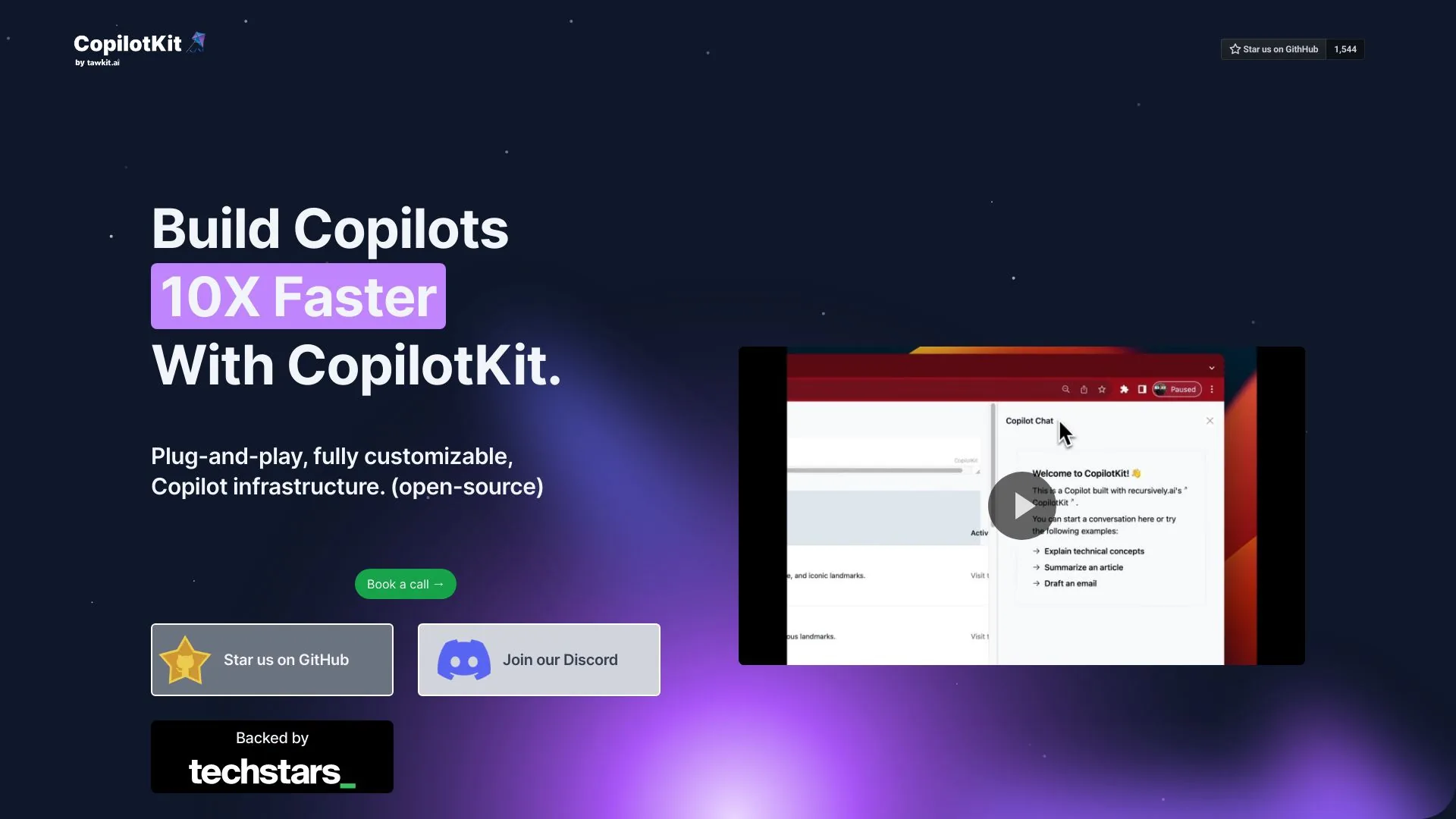 CopilotKit screenshot