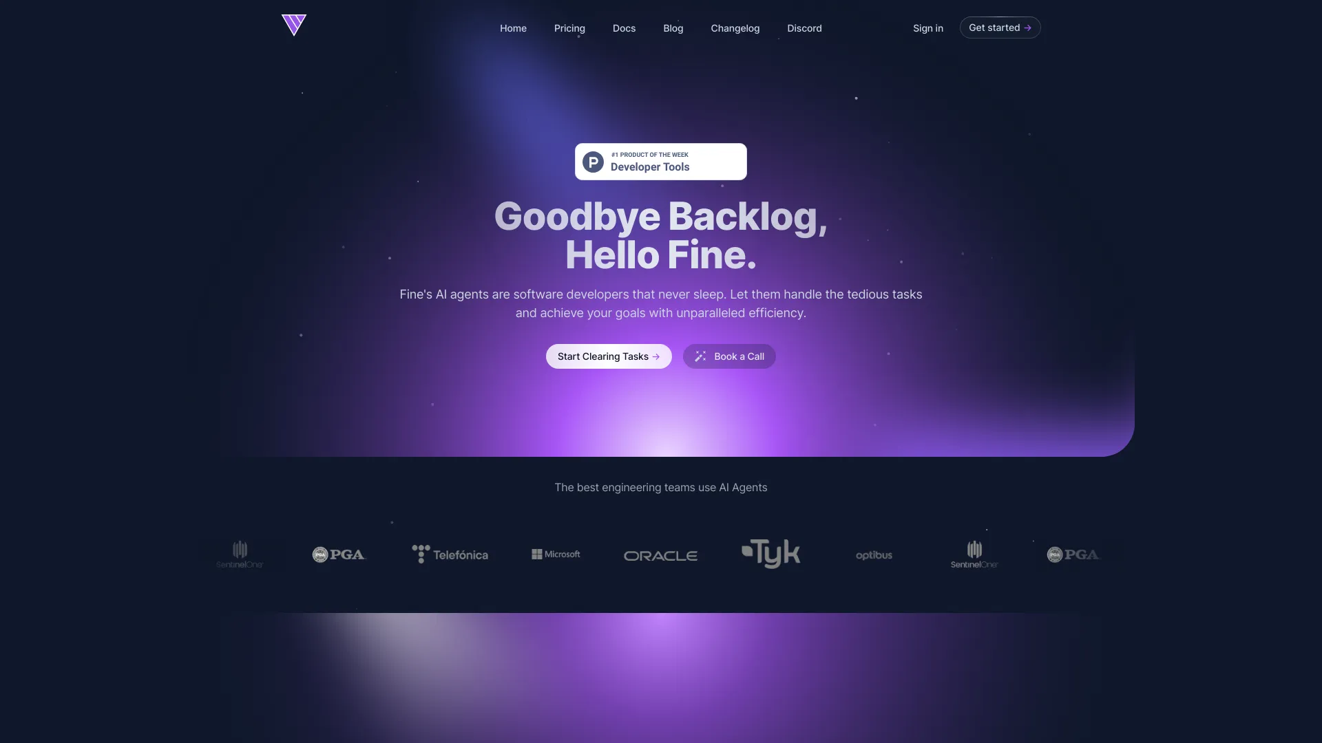 Fine - AI Agents for Software Development screenshot