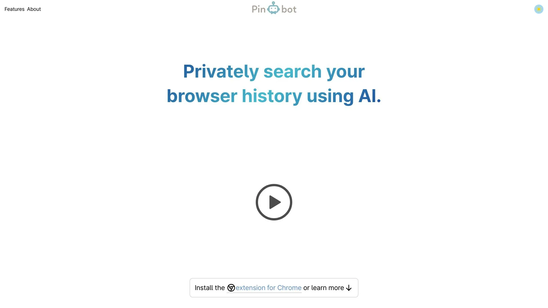 Pinbot screenshot