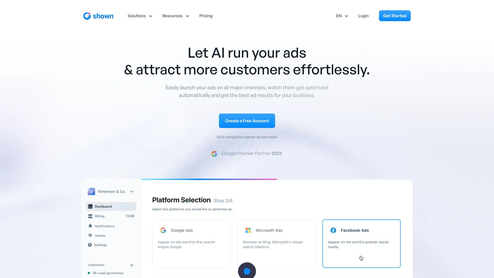 Shown screenshot