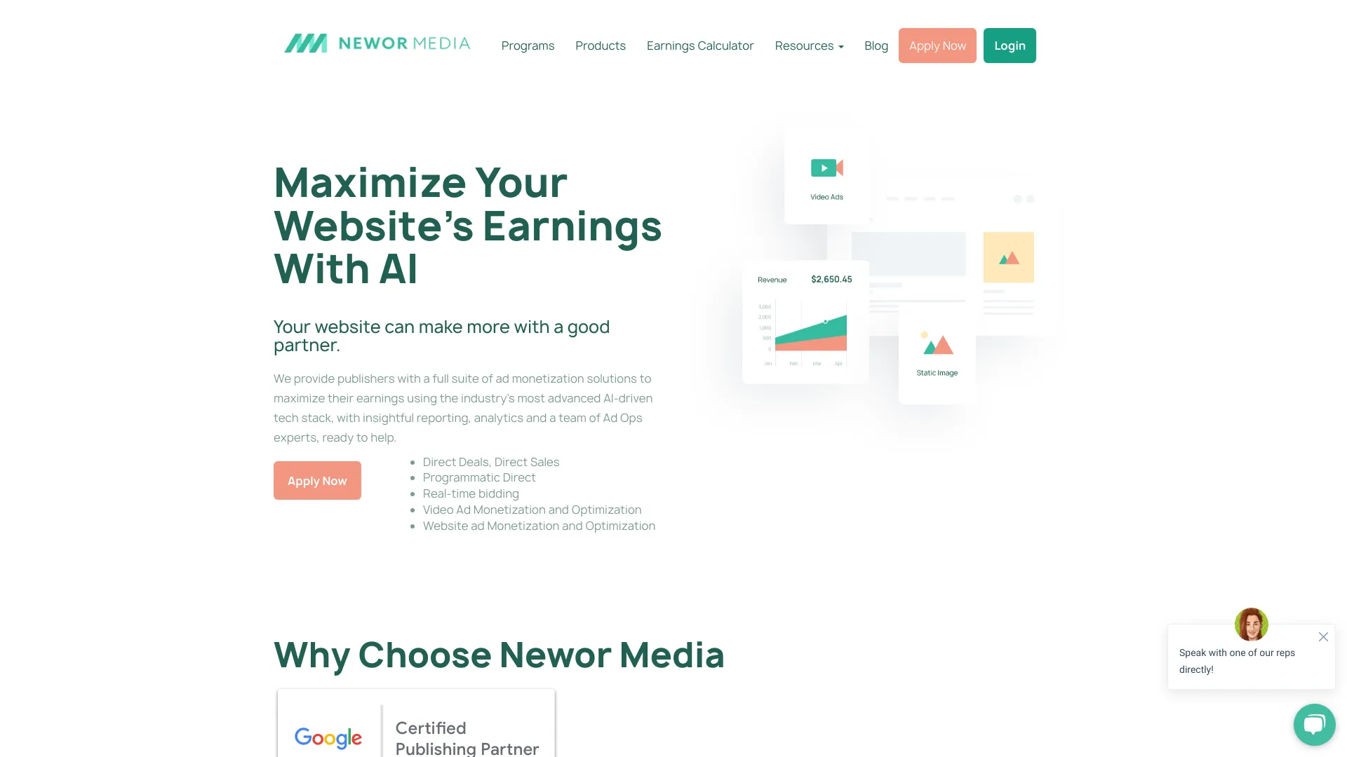 Newor Media - Professional Ad Management screenshot