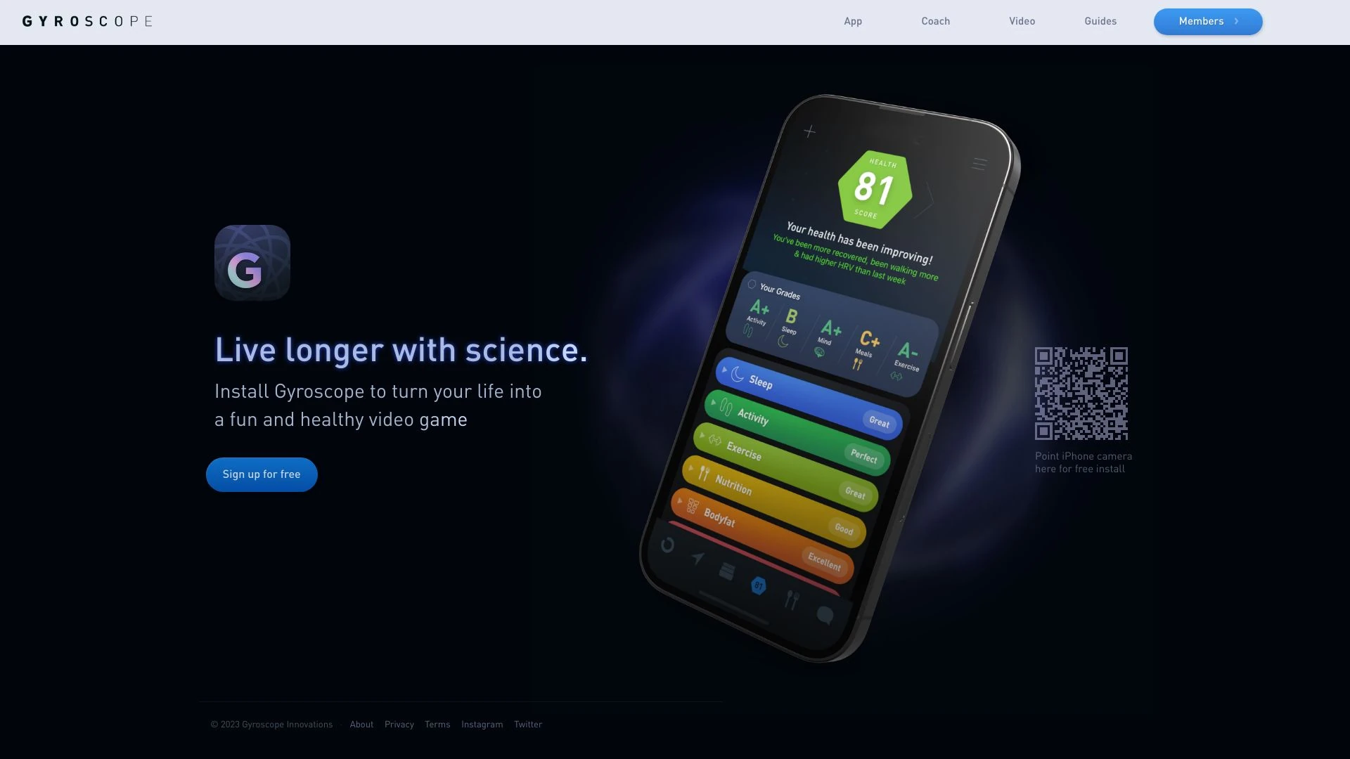 Gyroscope screenshot