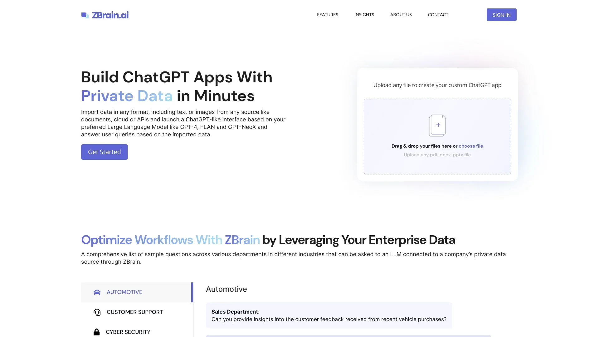 ZBrain screenshot