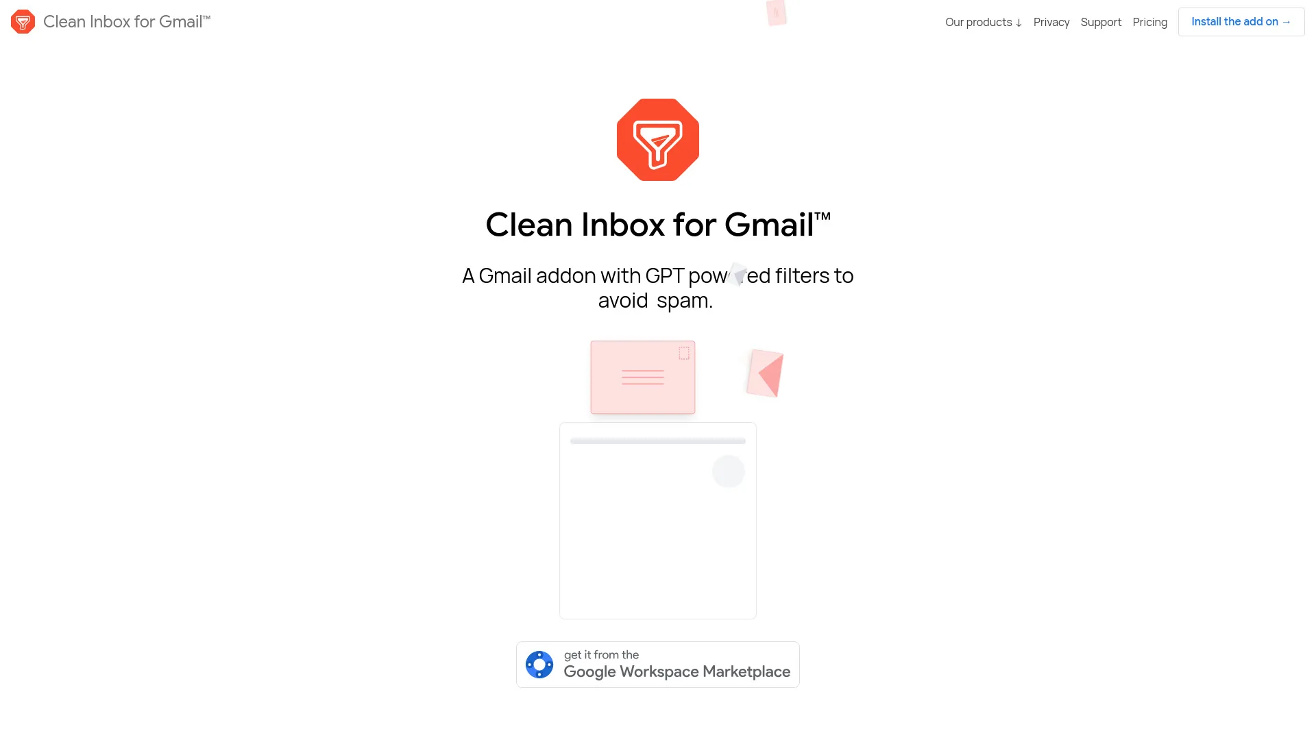 Clean Inbox for Gmail™ screenshot