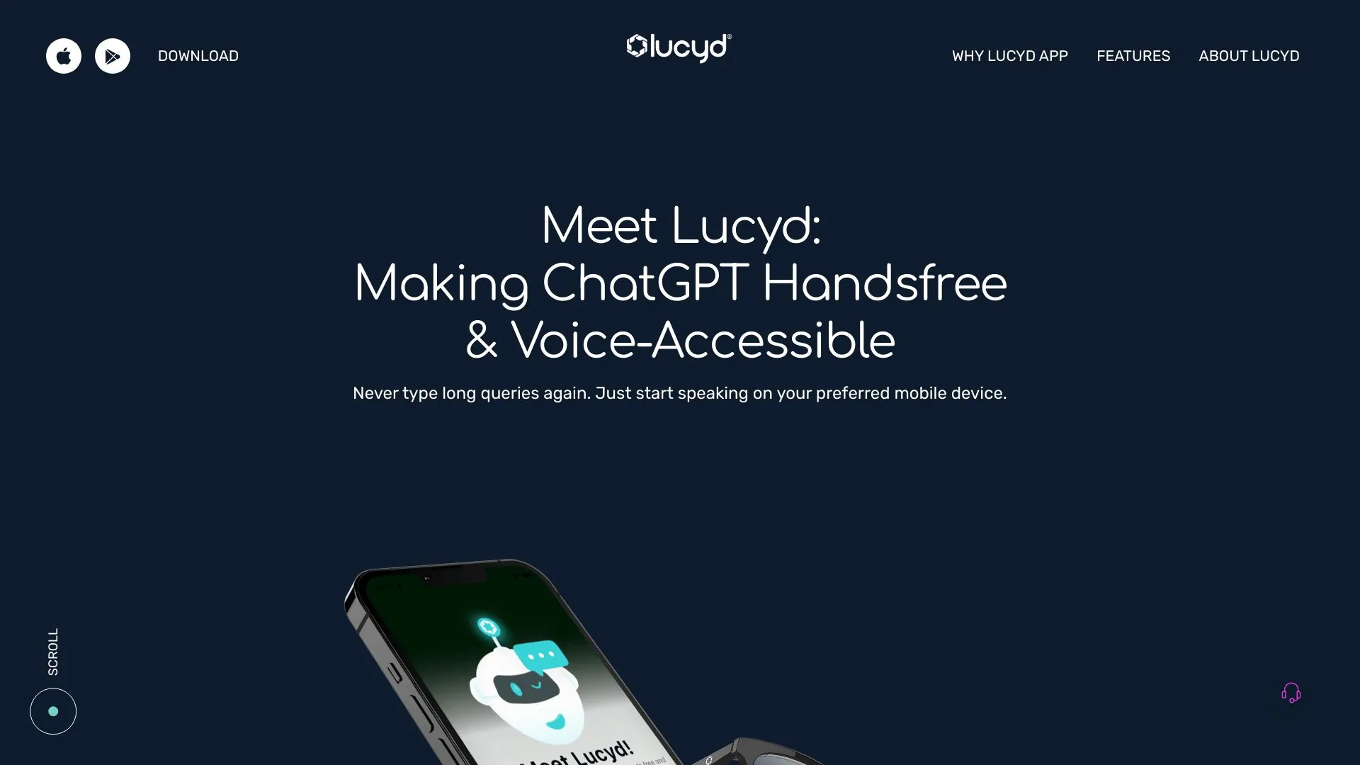 Lucyd App screenshot