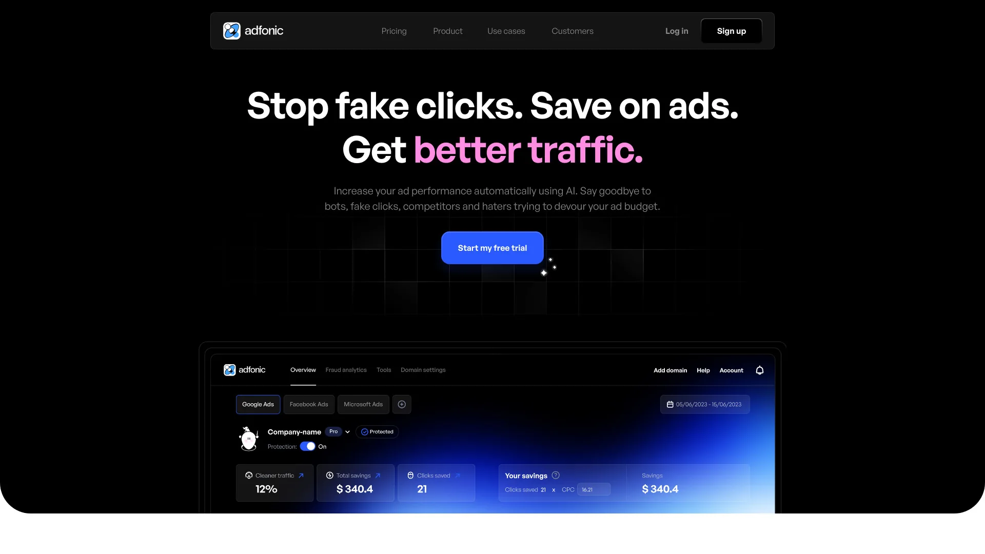 Adfonic screenshot